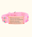 Handig SOS Armbandje met mooie Vlinder print