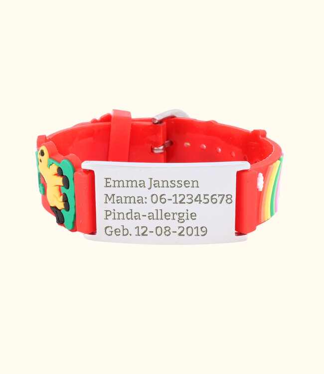 Handig SOS Armbandje met Pony Print
