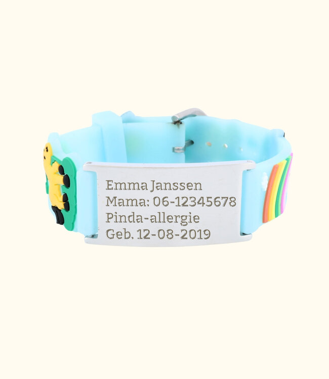Handig SOS Armbandje met Pony Print