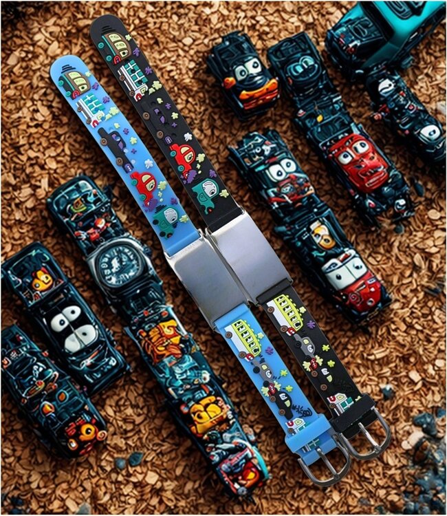 SOS armbandje met auto print