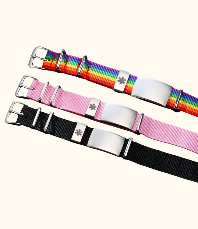 Verstelbare Armband met Medische Gegevens