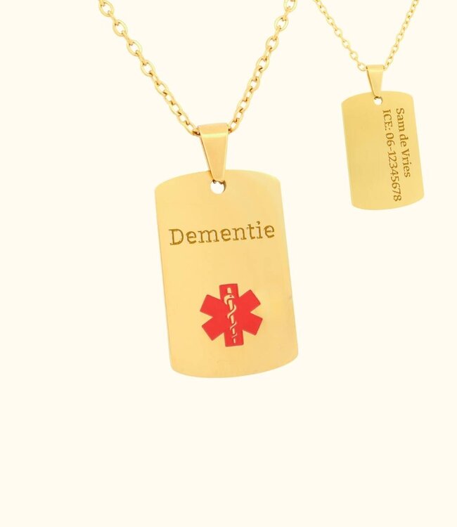 SOS Ketting Of Noodpenning