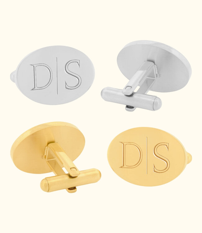 Personaliseer Manchetknopen Met Initialen