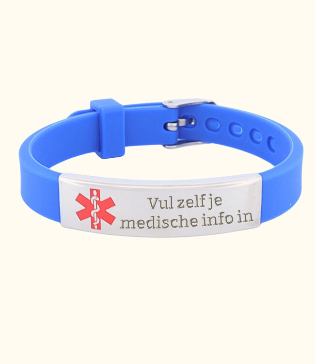 Medische Alert Armband Van Siliconen