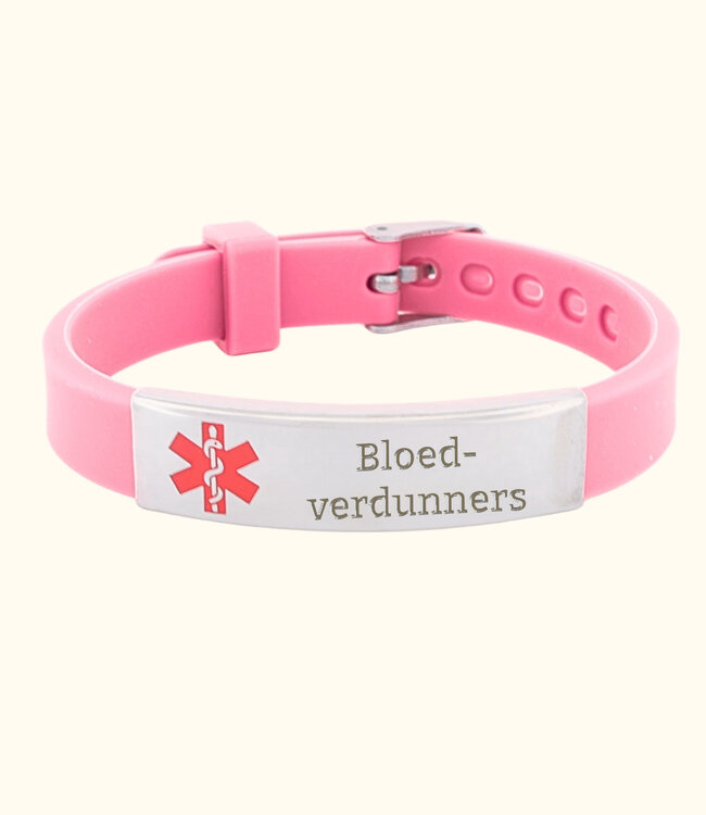Medische Alert Armband Van Siliconen