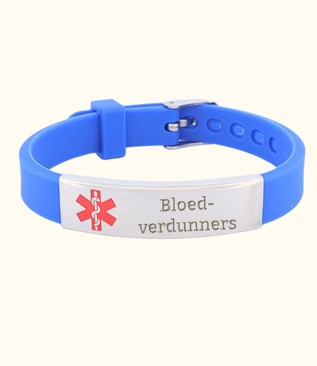 Medische Alert Armband Van Siliconen
