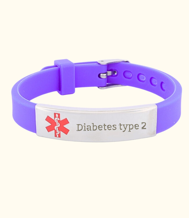 Medische Alert Armband Van Siliconen