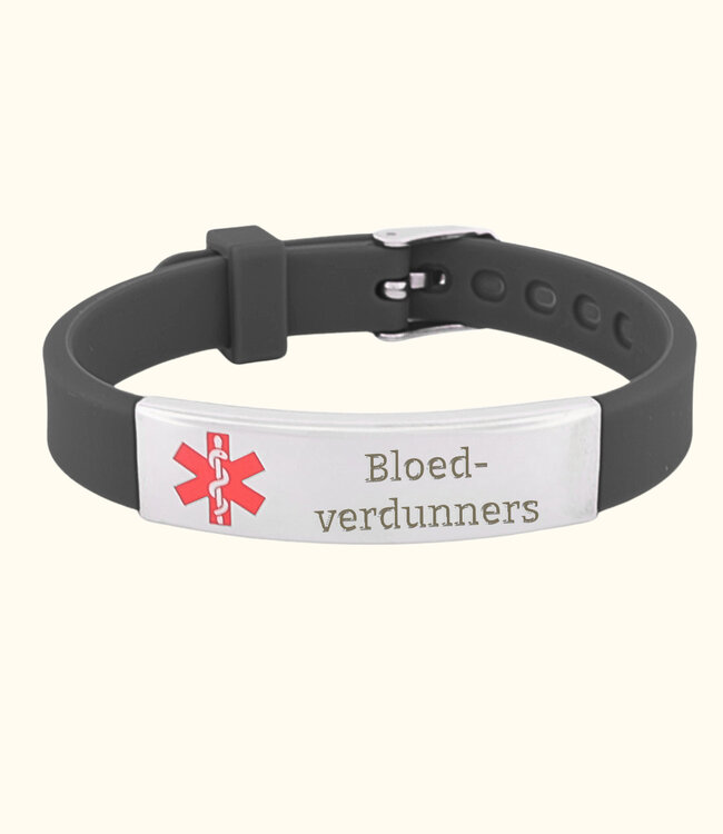 Medische Alert Armband Van Siliconen