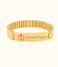Stretch Armband met Gegraveerde Medische Informatie