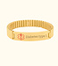 Stretch Armband met Gegraveerde Medische Informatie