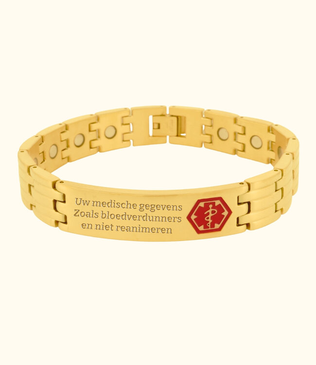 Bescherm jezelf in stijl met een roestvrijstalen noodarmband!