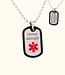 Ketting met sos gegevens voor Kinderen