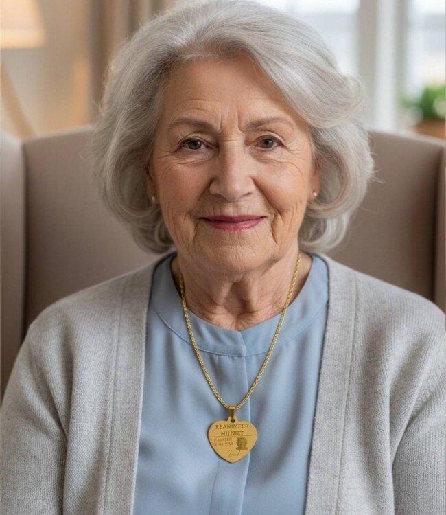 Hartvormige Niet Reanimeren Penning