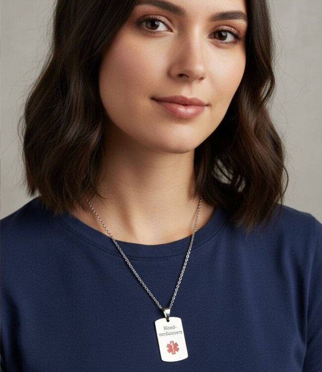 SOS Ketting Of Noodpenning