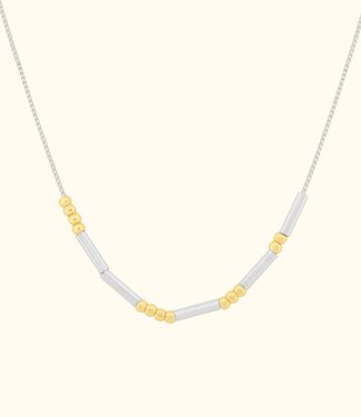 Briansa Ketting Met Morse Code