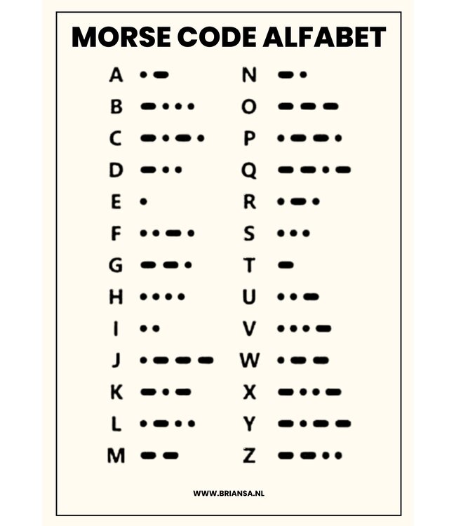 Personaliseer je Morse Code ketting