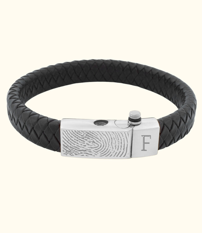Persoonlijke As Armband Met Vingerafdruk Voor Eeuwige Verbondenheid