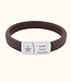 Leren armband met namen als tijdloos en persoonlijk sieraad