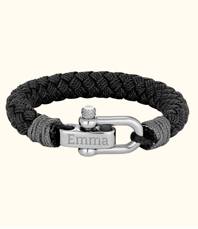 Gevlochten touw armband met naam een persoonlijk sieraad vol betekenis