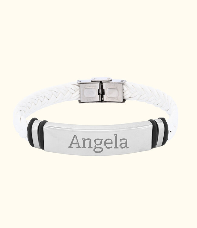 Kleuren Armband met Gravure een persoonlijk sieraad dat bij je past