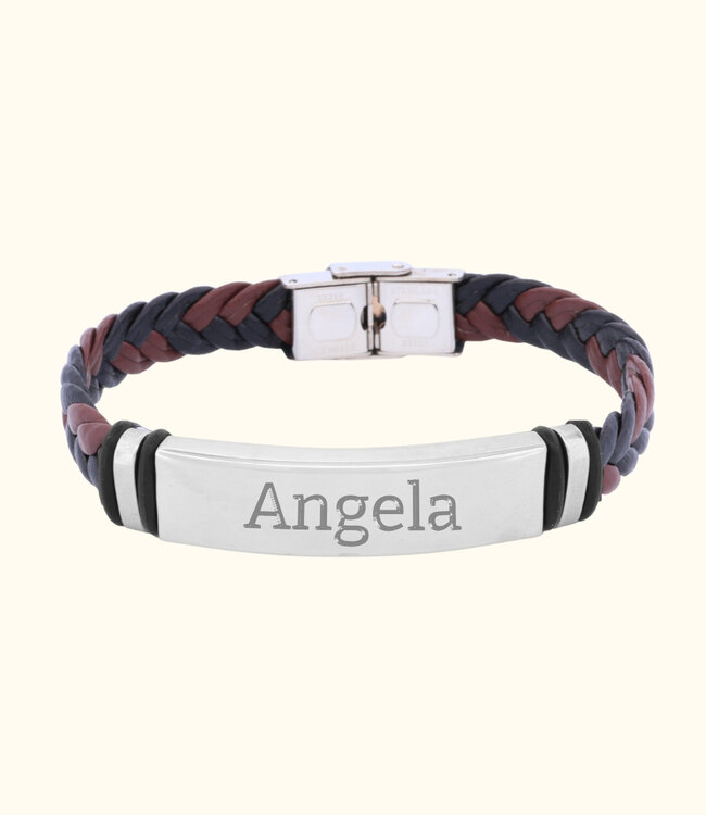 Kleuren Armband met Gravure een persoonlijk sieraad dat bij je past
