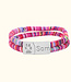 Pootafdruk Koord Armband Ibiza draag de liefde voor je huisdier in stijl