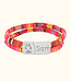 Pootafdruk Koord Armband Ibiza draag de liefde voor je huisdier in stijl