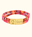 Pootafdruk Koord Armband Ibiza draag de liefde voor je huisdier in stijl