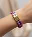 Pootafdruk Koord Armband Ibiza draag de liefde voor je huisdier in stijl