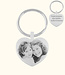Luxe Hart Sleutelhanger Met Foto draag liefde en herinnering altijd bij je