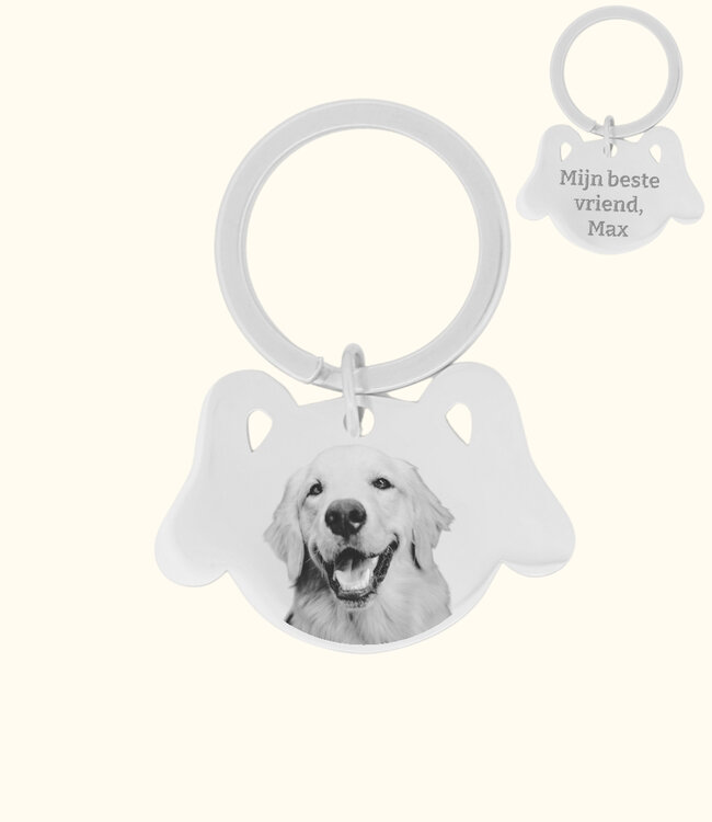 Sleutelhanger Hondje draag de liefde voor jouw hond altijd bij je