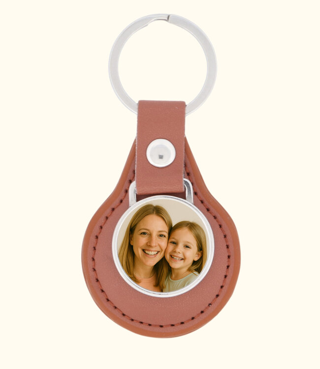 Mannen Sleutelhanger Met Foto een blijvende herinnering in stijlvol design