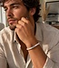 Kralen Armband Met Namen Witte Agaat - Voor Dames En Mannen