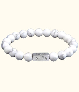 Briansa Howliet namen armband