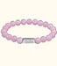 Kralen Armband Met Namen Rozenkwarts - Voor Dames En Mannen