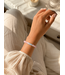 Kralen Armband Met Namen Rozenkwarts - Voor Dames En Mannen