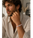Kralen Armband Met Namen Rozenkwarts - Voor Dames En Mannen
