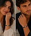 Kralen Armband Met Namen Lavasteen  - Voor Dames En Mannen
