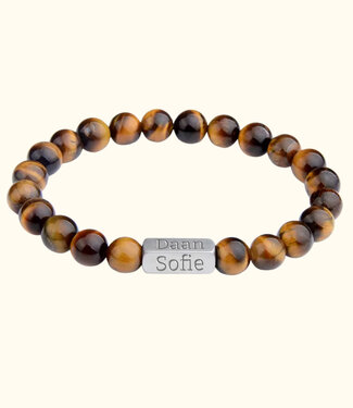 Briansa Tijgeroog namen armband
