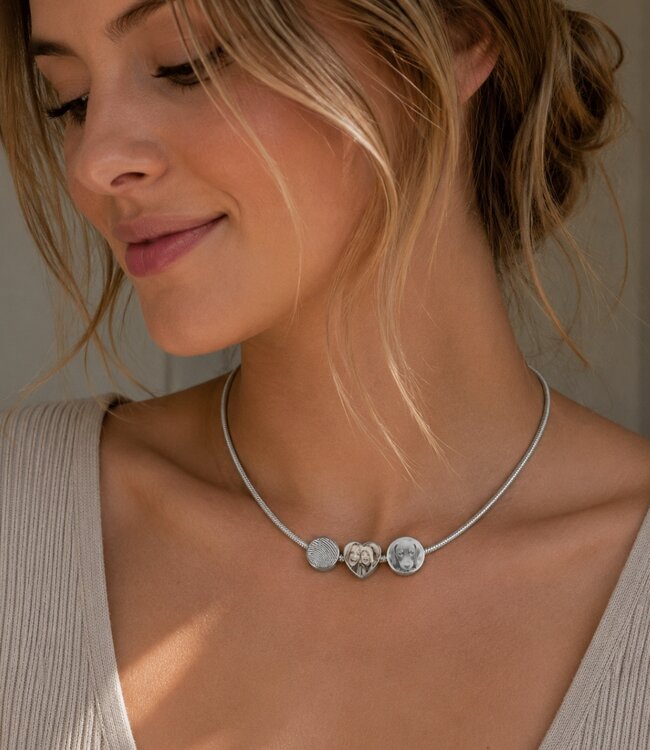 Snake Chain Ketting - Voor Bedels