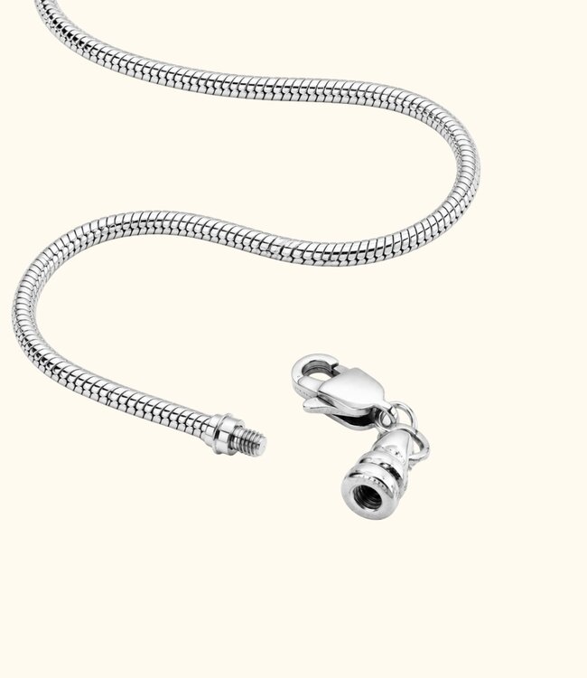Snake Chain Ketting - Voor Bedels