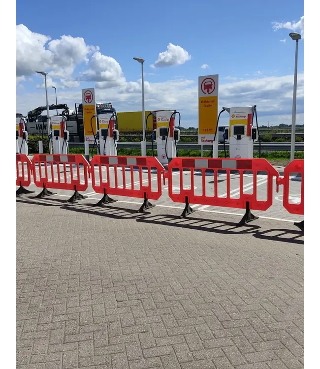 FENZO Plastic Barrier Fence 200 x 100 cm - Orange
