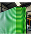 FENZO Valla de plástico verde 200 × 100 cm