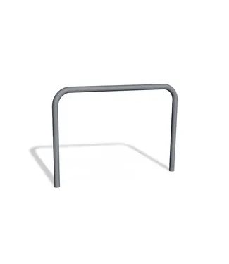 Ri-Traffic Barrera peatonal de acero galvanizado en caliente Ø48 mm