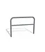 Ri-Traffic Barrera peatonal de acero galvanizado en caliente Ø48 mm