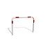 Ri-Traffic Steel Hoop Guards Ø48 mm - Red / White