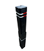 Ri-Traffic Removable Diamond-Head Posts BLACK plastic