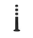 FLEXGUARD Flexible Absperrpfosten 75 cm - Schwarz