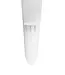 Ri-Traffic Poste flexible de balizamiento blanco con reflectores rojo/blanco