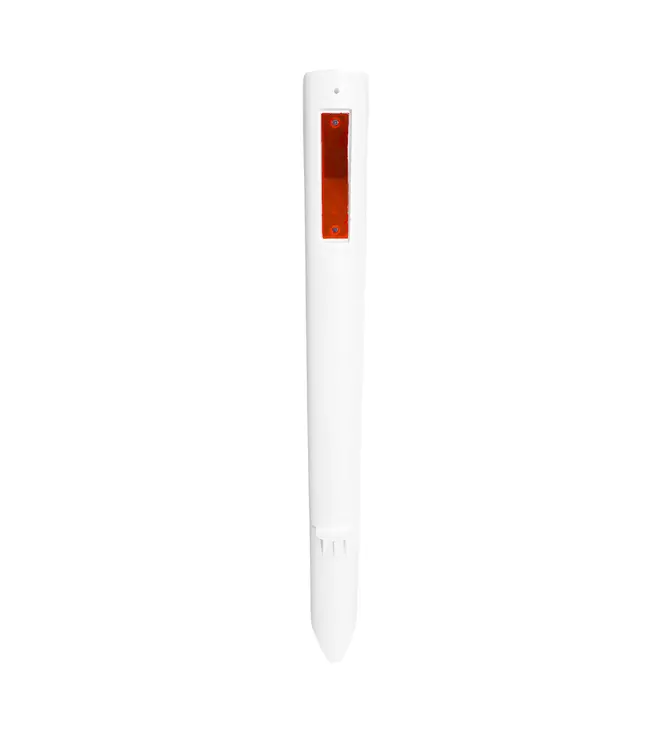 Ri-Traffic Poste flexible de balizamiento blanco con reflectores rojo/blanco